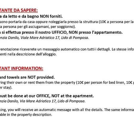 Apartamento Cortina 2-24 Lido di Pomposa